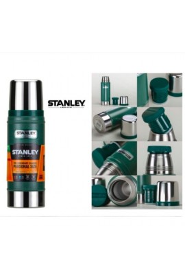 [美國Stanley] 經典系列真空保溫保冷瓶 (16OZ 錘紋綠)